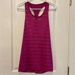 Athletic Works Magenta Racerback Tank (L)